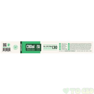 CBDistillery Pain Reliever Rub 500mg CBDol 