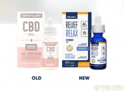 CBDistillery 2500mg Broad Spectrum CBD Oil Tincture – 83mg/Dose