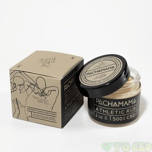 Pachamama Pain Rub Athletic CBD Best Athletic Salve