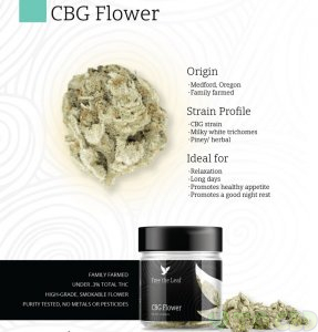 Green Roads CBG Flower 3.5g Jar