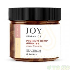 Joy Organics Gummies 20mg Each Nano Emulsion 600mg CBD Total