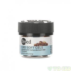 FREED - CBD SOFT GEL CAPS - 25MG