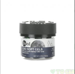 FREED - CBD SOFT GEL CAPS - MELATONIN - 25MG