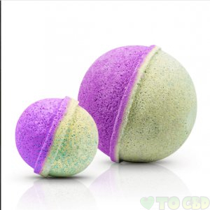 FRESH BOMBS - CBD BATH - PEACE AND LOVE BATH BOMB - 35MG