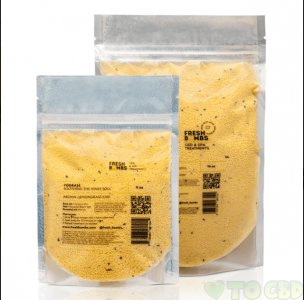 FRESH BOMBS - CBD BATH - YOGRASS FIZZY DUST - 50MG-250MG