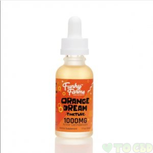 FUNKY FARMS - CBD TINCTURE - ORANGE DREAM - 250MG-2000MG