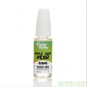 FUNKY FARMS - CBD VAPE - APPLE JACK PEAR - 250MG-1500MG