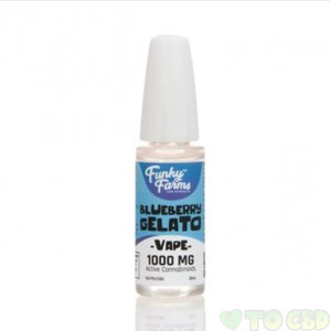 FUNKY FARMS - CBD VAPE - BLUEBERRY GELATO - 250MG-1500MG