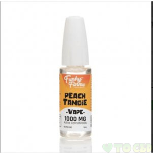 FUNKY FARMS - CBD VAPE - PEACH TANGIE - 250MG-1500MG