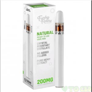 FUNKY FARMS - CRD VAPE PEN - NATURAL - 200MG