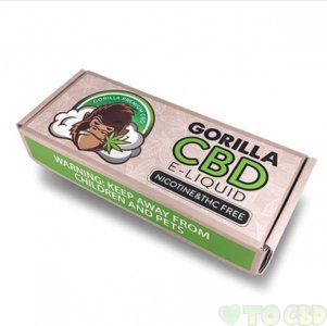 GORILLA CBD - CBD VAPE JUICE - VARIETY PACK - 600MG