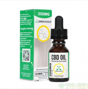 GREEN ROADS - CBD OIL - 350MG