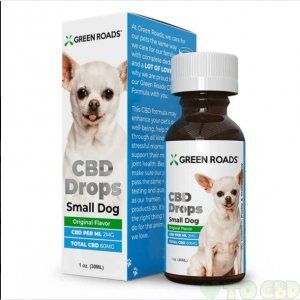 GREEN ROADS - CBD PET TINCTURE - CBD DROPS DOG FORMULA - 60MG-600MG