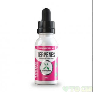 GREEN ROADS - CBD TERPENES OIL - STRAWBERRY AK