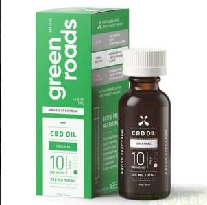 GREEN ROADS - CBD TINCTURE - BROAD SPECTRUM ORIGINAL MILD - 300MG
