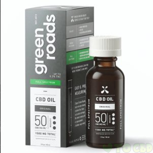 GREEN ROADS - CBD TINCTURE - FULL SPECTRUM MIGHTY - 1500MG