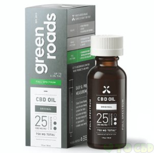 GREEN ROADS - CBD TINCTURE - FULL SPECTRUM MODERATE - 750MG