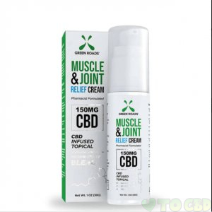GREEN ROADS - CBD TOPICAL - PAIN CREAM - 150MG