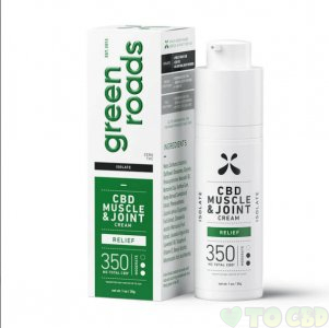 GREEN ROADS - CBD TOPICAL - PAIN CREAM - 350MG