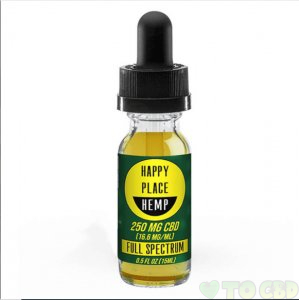 HAPPY PLACE HEMP - CBD TINCTURE - FULL SPECTRUM - 250MG
