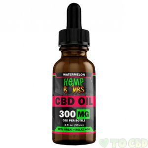 HEMP BOMBS - CBD TINCTURE - BROAD SPECTRUM WATERMELON OIL - 300MG-5000MG