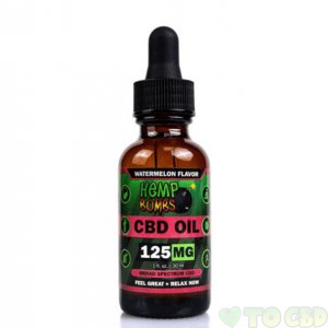 HEMP BOMBS - CBD TINCTURE - WATERMELON - 125MG-4000MG