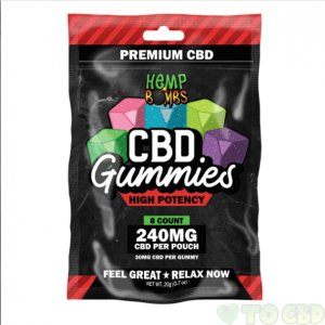 HEMP BOMBS - CBD EDIBLE - HIGH POTENCY GUMMIES - 240MG-3000MG