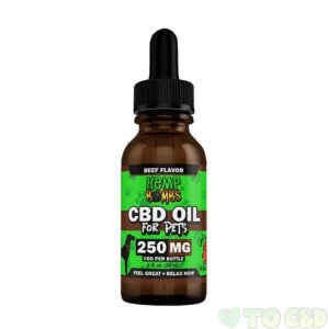 HEMP BOMBS - CBD PET TINCTURE - BEEF FLAVOR - 250MG-1000MG