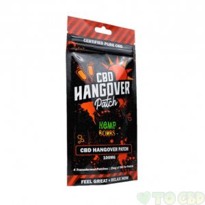HEMP BOMBS - CBD TOPICAL - HANGOVER PATCHES - 100MG