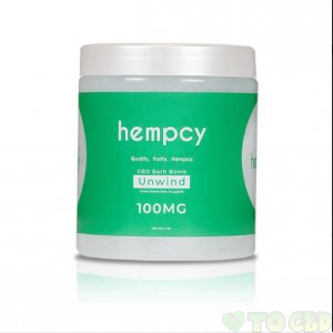 HEMPCY - CBD BATH - UNWIND BATH BOMB - 100MG