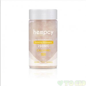 HEMPCY - CBD EDIBLE - CALMING PINEAPPLE - 250MG-1000MG
