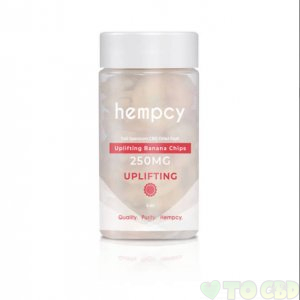 HEMPCY - CBD EDIBLE - UPLIFTING BANANA CHIPS - 250MG-1000MG