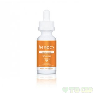 HEMPCY - CBD TINCTURE - FOCUS MANGO - 500MG-3000MG