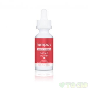 HEMPCY - CBD TINCTURE - UPLIFTING STRAWBERRY - 500MG-3000MG