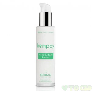 HEMPCY - CBD TOPICAL - HAND & BODY LOTION - 500MG