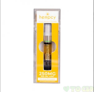 HEMPCY - CBD VAPE CARTRIDGE - CALMING PINEAPPLE - 250MG-500MG