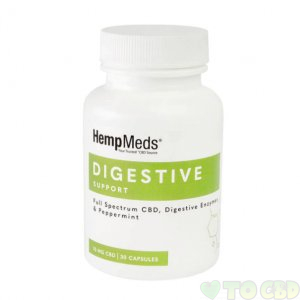 HEMPMEDS - CBD CAPSULES - EVERYDAY WELLNESS DIGESTIVE SUPPORT - 15MG