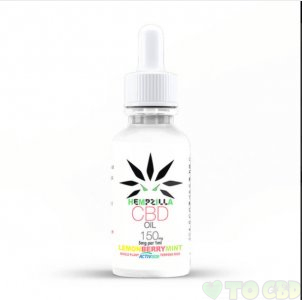 HEMPZILLA - CBD TINCTURE - LEMON BERRY MINT - 150MG-1200MG