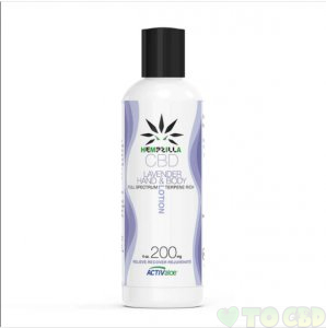 HEMPZILLA - CBD TOPICAL - LAVENDER LOTION 4 OZ - 200MG