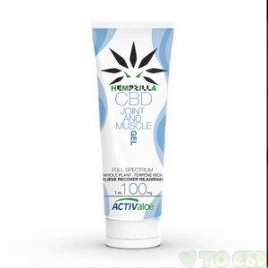 HEMPZILLA - CBD TOPICAL - MUSCLE GEL - 100MG-300MG