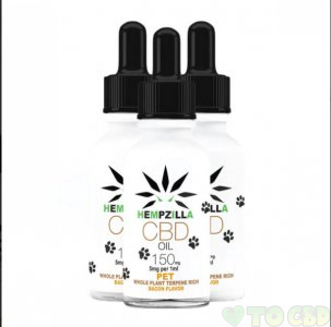 HEMPZILLA - CBD PET TINCTURE - 150MG-300MG