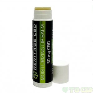 HERITAGE HEMP - CBD TOPICAL - LIP BALM - 50MG