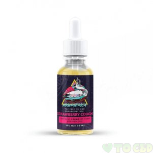 HIGHMERICA - CBD TERPENES OIL - STRAWBERRY COUGH - 550MG
