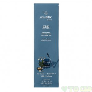 HOLISTIK WELLNESS - CBD DRINK MIX - SLEEP STIR STIK - 10MG