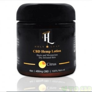 HOLY LEAF - CBD TOPICAL - CITRUS LOTION