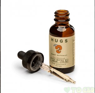HUGS - CBD TINCTURE - MANGO - 500MG-1000MG