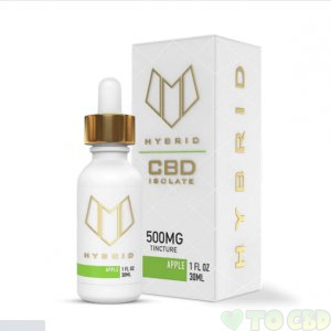 HYBRID CBD - CBD TINCTURE - APPLE - 500MG-1000MG