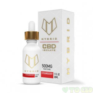 HYBRID CBD - CBD TINCTURE - STRAWBERRY - 500MG-1000MG