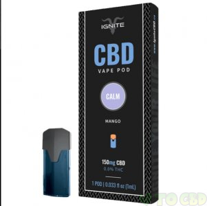 IGNITE CBD - CBD POD - MANGO - 150MG