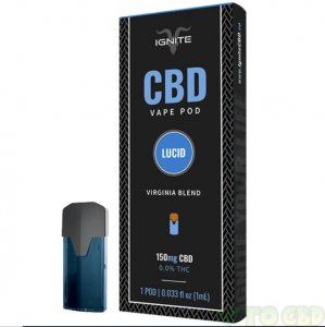 IGNITE CBD - CBD POD - VIRGINIA BLEND - 150MG